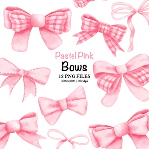 Pink Coquette ribbon bow watercolor hand drawn - Stock Illustration  [110068355] - PIXTA