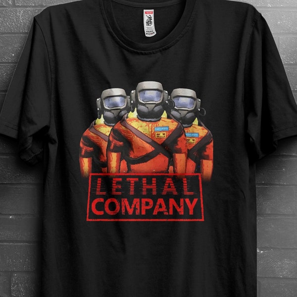 t-shirt, unisexe, Lethal Company, Secret Santa, Jeu vidéo, Hoarding Bug, Insect, Lethal, chemises d'entreprise, jeu, quota, cosplay, fait main