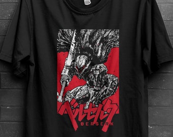 t-shirt, gift, gift her, gift men, gift boy gift, anime, anime shirts, anime gifts, gatsu, berserk, berserk tshirt, berserk swords