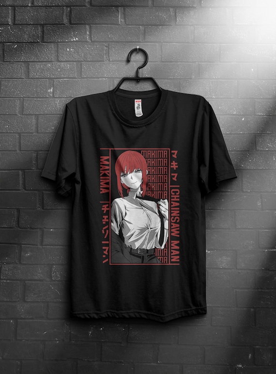 chainsaw man Tシャツ makima マキマ