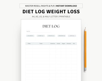 Diet Log Weight Loss