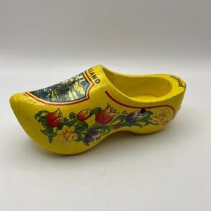 Vintage Wooden Shoe from Holland