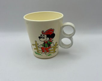Mug vintage Mickey, Minnie et Pluto