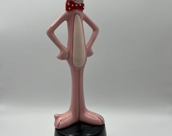 Pink Panther Piggy Bank  Figurine 1998