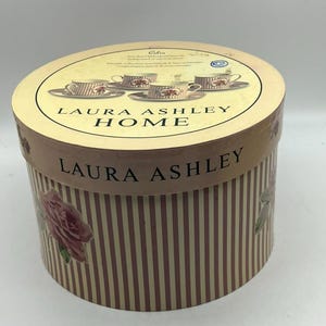 Vintage Laura Ashley  &quot;Celia&quot; Pattern, Bone China Cup and Saucer- Set of 4