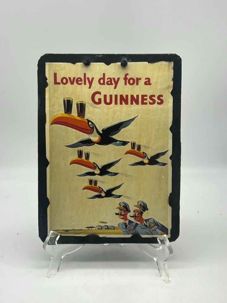 Insegna Guinness Vintage In Latta Per Pub, Bar O Man Cave - Targa Da Parete Retro - Foto 3
