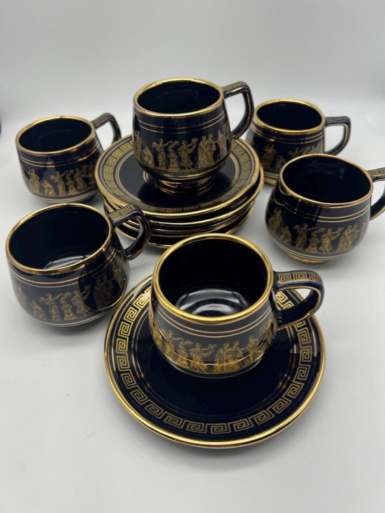 Greece 24k Gold Cups - Etsy