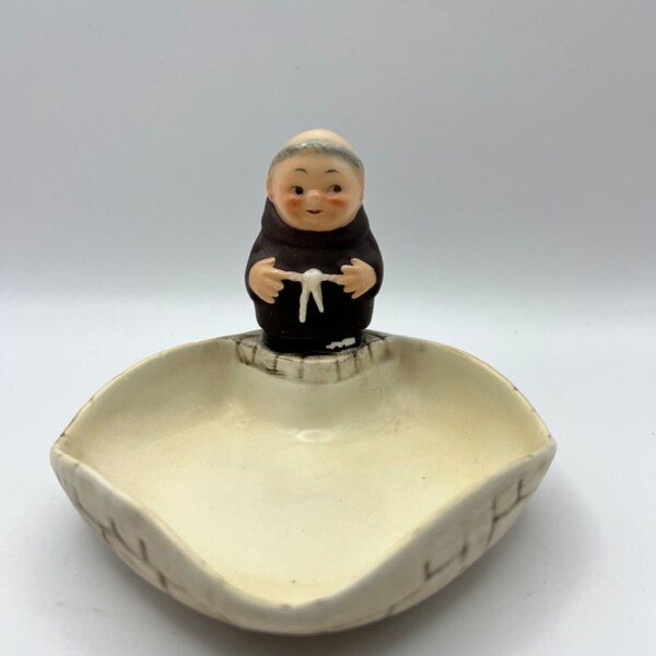 Vintage GOEBEL/HUMMEL Monk/Friar Trinket Dish / Ashtray