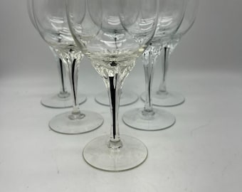 Vintage Belfor Exquisite Wine Glasses - Set of 6