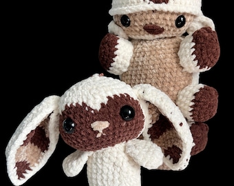 Custom FLYING LEMUR Crochet Pattern
