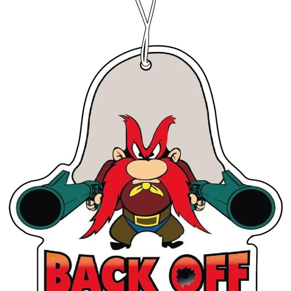 Looney Tunes Yosemite Sam Back Off Air Freshener