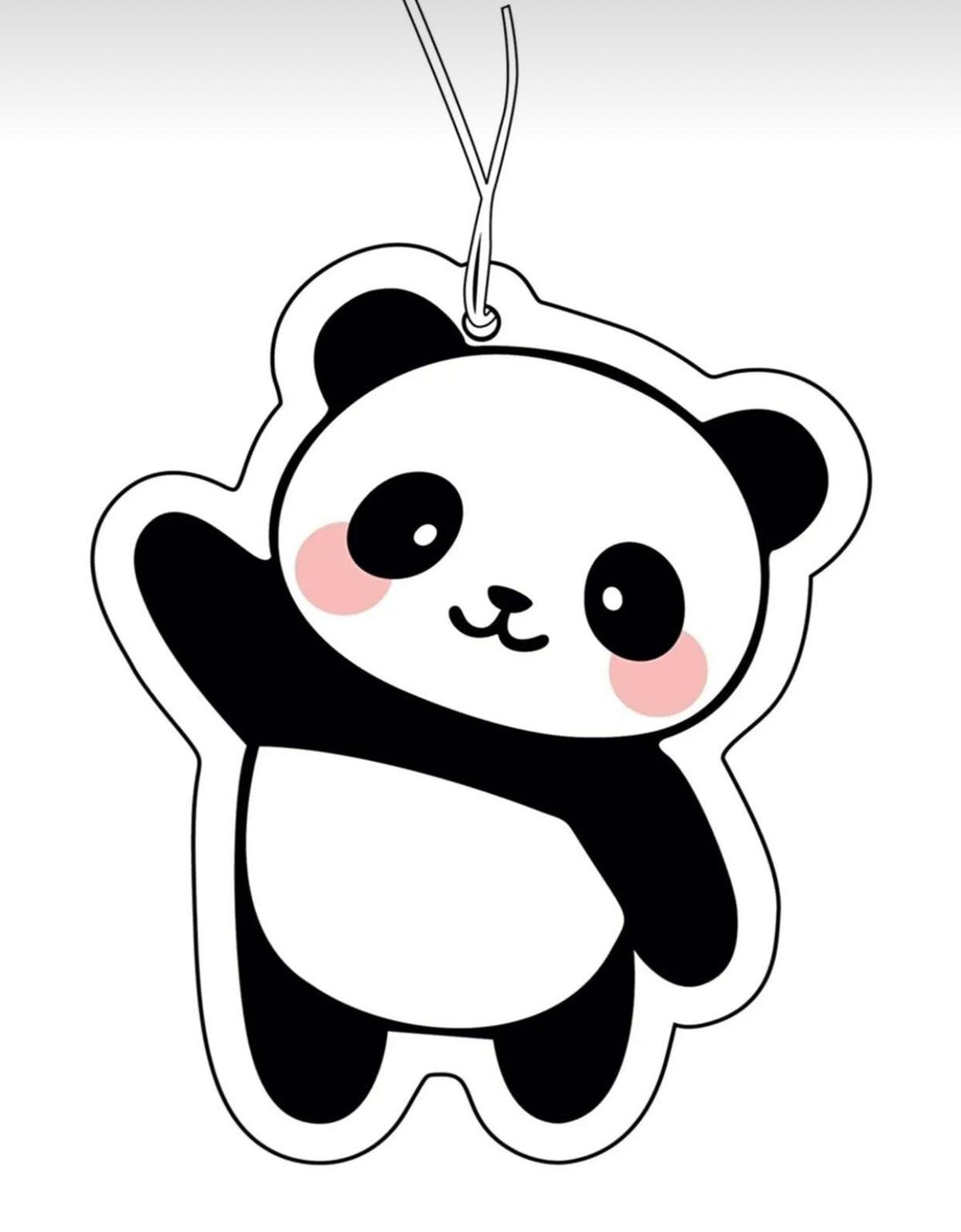 Cute Panda Air Freshener Etsy