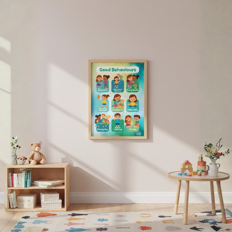 Good Behaviour Background Good Behaviours Poster (digital Download) - Etsy