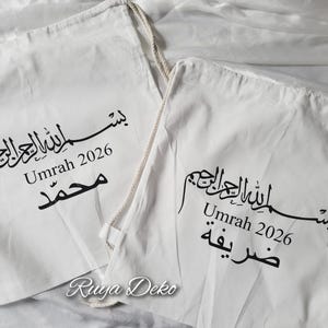 Personalized Gift Bag Jute Bag Backpack Bismillah, Umrah Hajj Gift, Islamic Gifts, Islamic Gift, Gift for Muslims