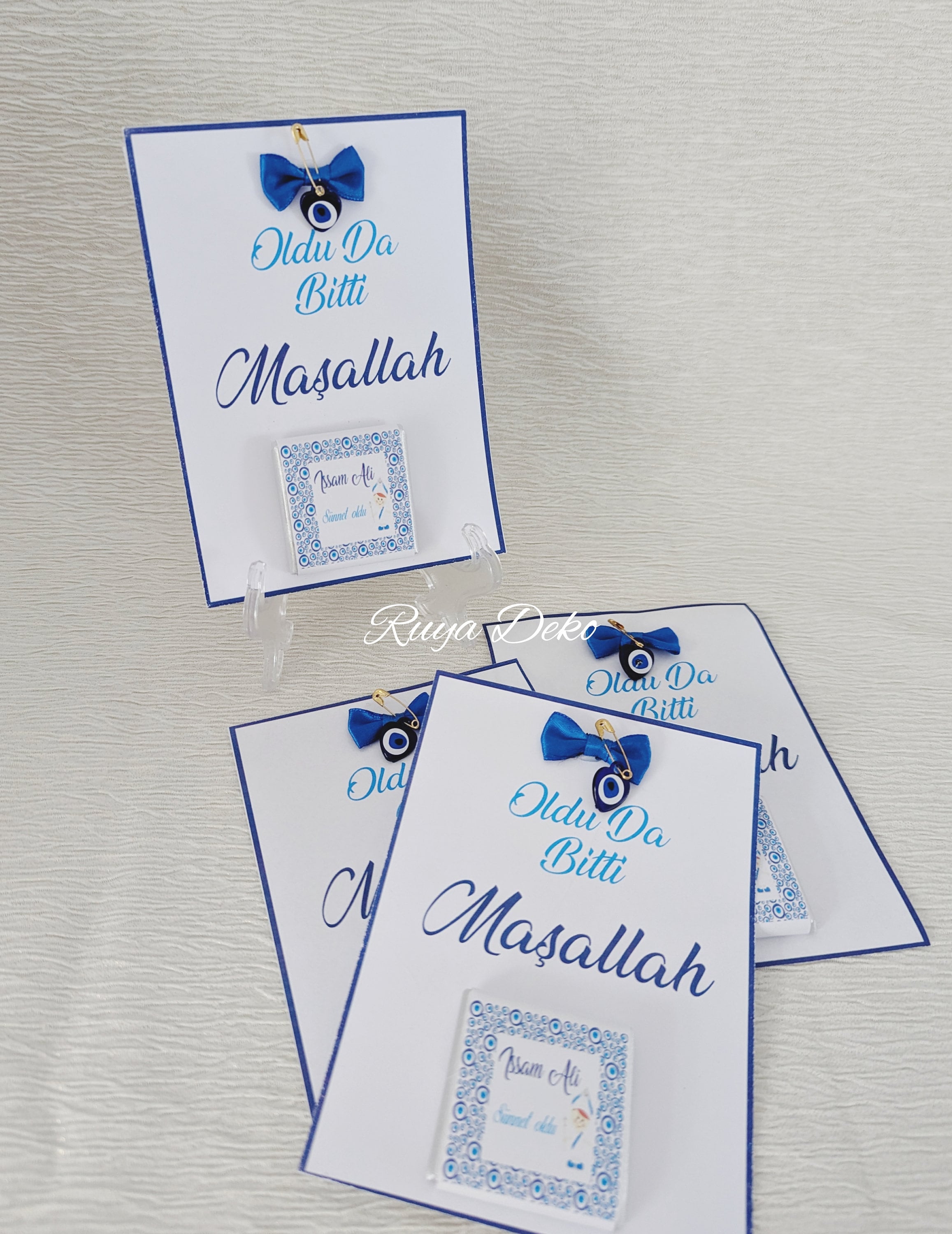 sunnet Personalized Cards, Place Cards, Guest Gifts Sunnet, Sunnet, Circumcision  Celebration, Urime Sunetija, Invitation Card - Etsy