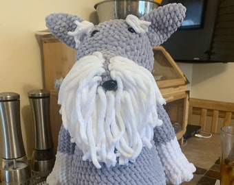 Crocheted Dog Stuffed Animal