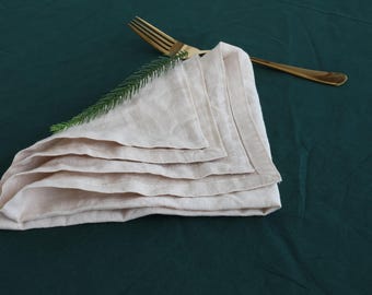 Tovaglioli di cotone naturale, confezione da 50 pezzi. Tovaglioli di cotone per la tavola, per la casa, per matrimoni, feste o decorazioni per la tavola. Tovaglioli di cotone per la cucina.