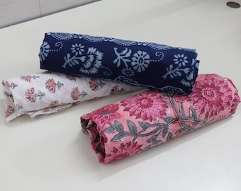 Hand Block Print Bandana Natural Organic print Bandana Scarf Premium Organic Cotton Bandana - Trendy Paisley Design Scarf for Men and Women