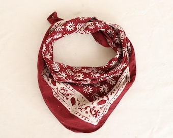 Bandana Baumwolle, quadratischer Baumwollschal, Bandana Männer Frauen, Hundehalstuch, Halstuch, Halstuch, Halstuch, Hundehalstuch