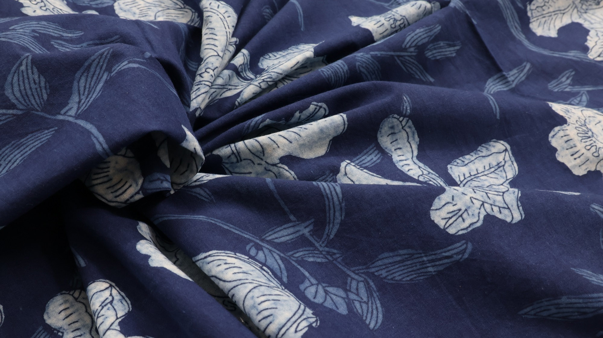 handgefärbte stoffe kaufen seika kyoto Blau Baumwolle Indigo Stoff, Natürliche Handgefärbte Stoff, Strand