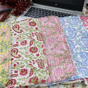 Quilted Laptop Sleeve,iPad Sleeve, iPad Air Case,iPad Bag,Quilted iPad Pouch,Laptop Sleeve 13 inch,Macbook Air 15 Inch Case  Laptop Sleeve