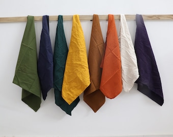 50 Color Napkins 100 Pack of Natural Cotton Napkins for Daily Dining for Dining Gift at Home/Wedding/Party Table Decoration Kitchen Napkins