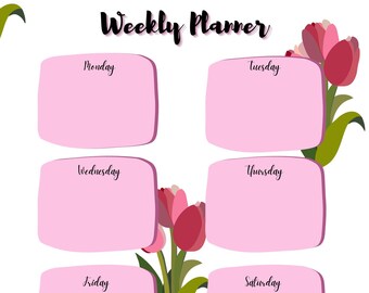 Printable To Do List| Weekly To-Do Planner  | Monthly Calendar 2024