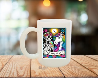 The Audacity Mug | Tarot Card Coffee Mug | The Audacity Tarot Mug | The Audacity Tarot Coffee Mug | Gift for Her
