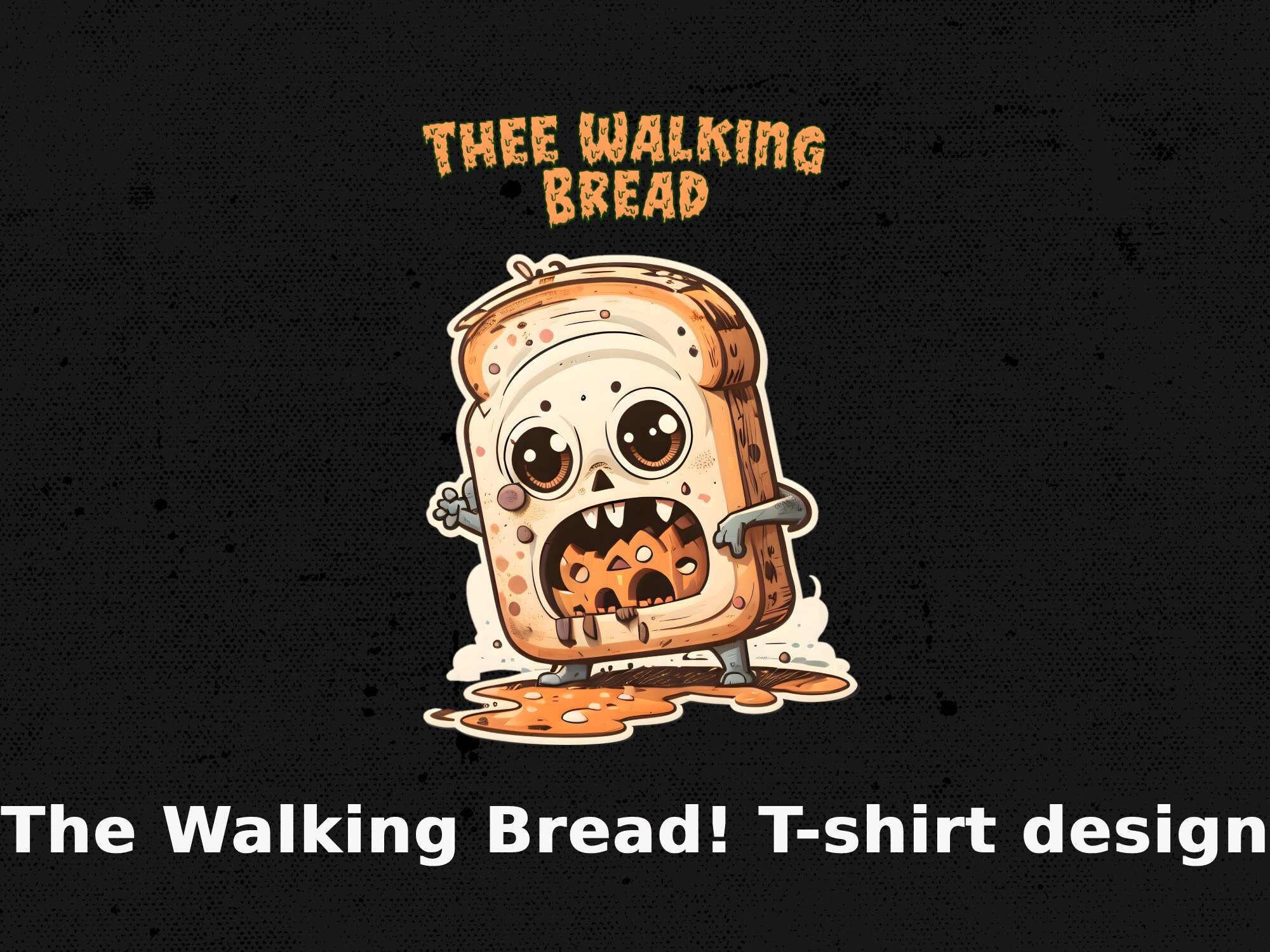 The Walking Bread Walking Dead Parody - Etsy