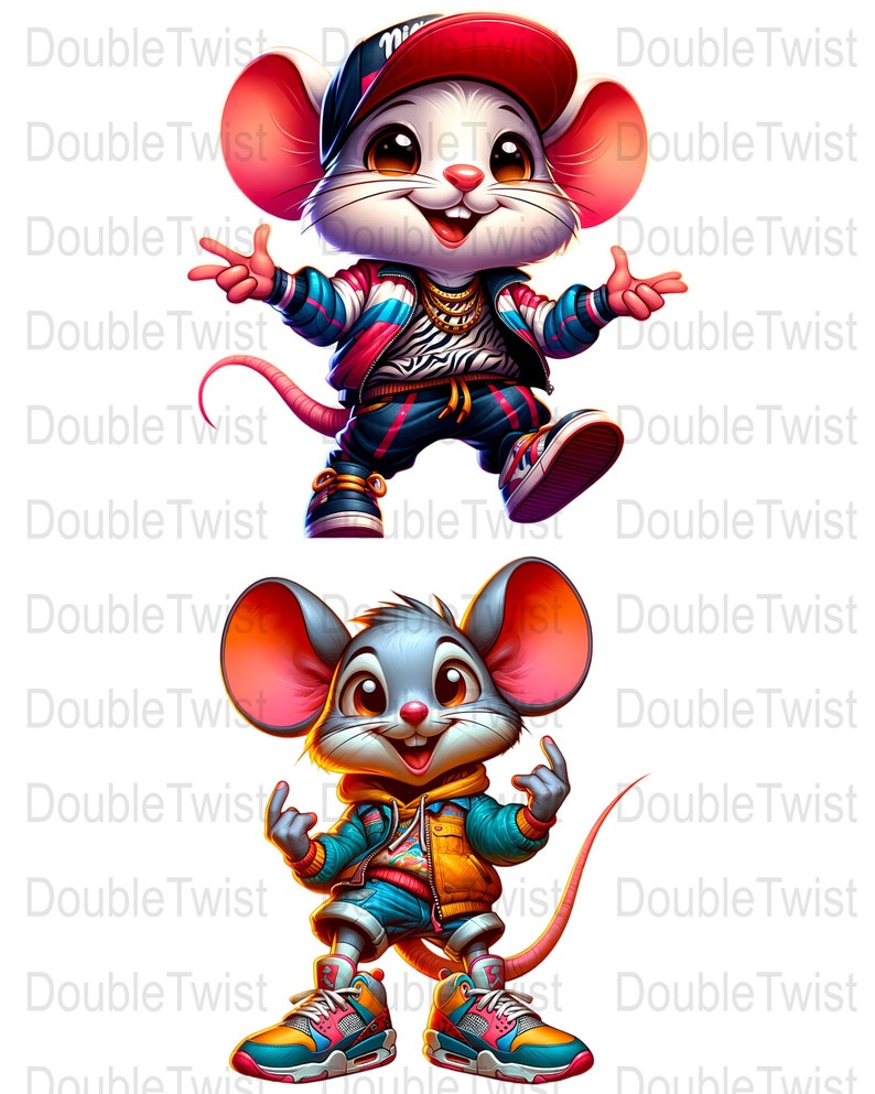 Mouse Movie Rapper Hip Hop Mouse PNG: Streetwear Clipart, Urban Animal Graphics (digital ...
