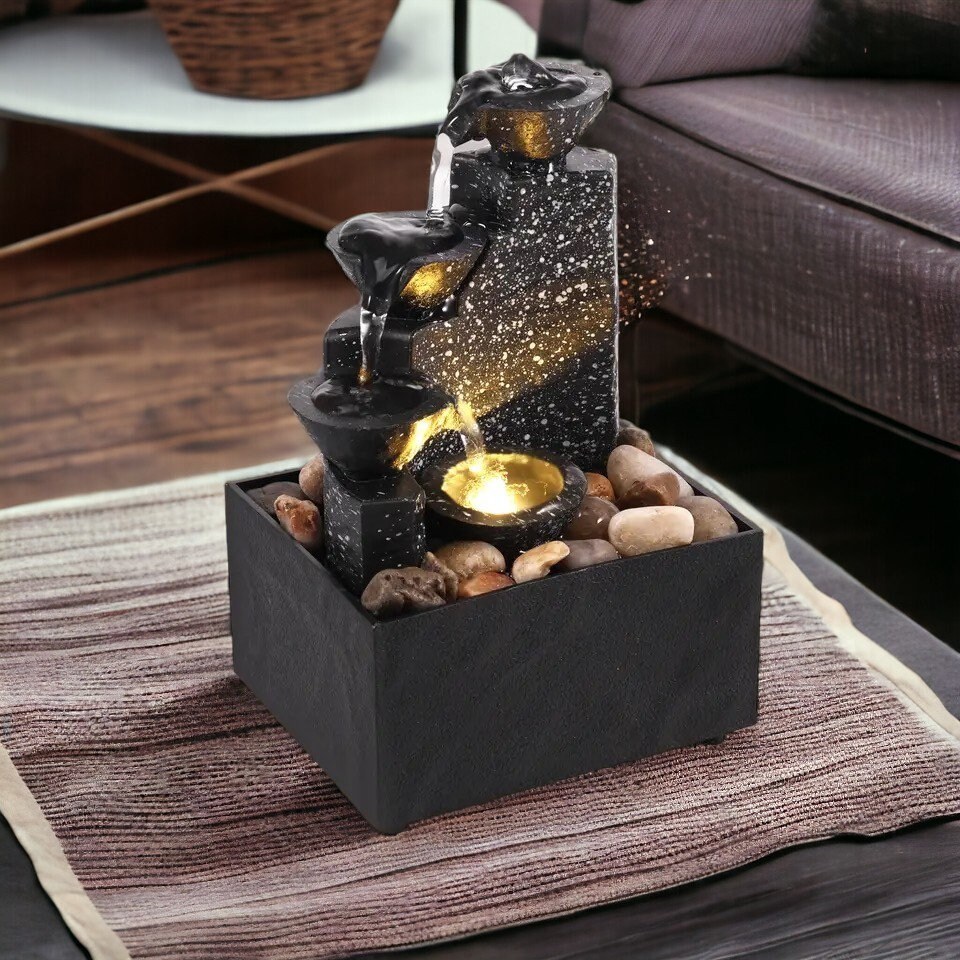 Waterfall Ornament Creative Flowing Water Ornament Waterfall Desktop