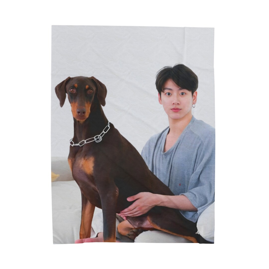 Jungkook Bam Blanket Bam Jungkook Dog Blanket BTS Jungkook Etsy