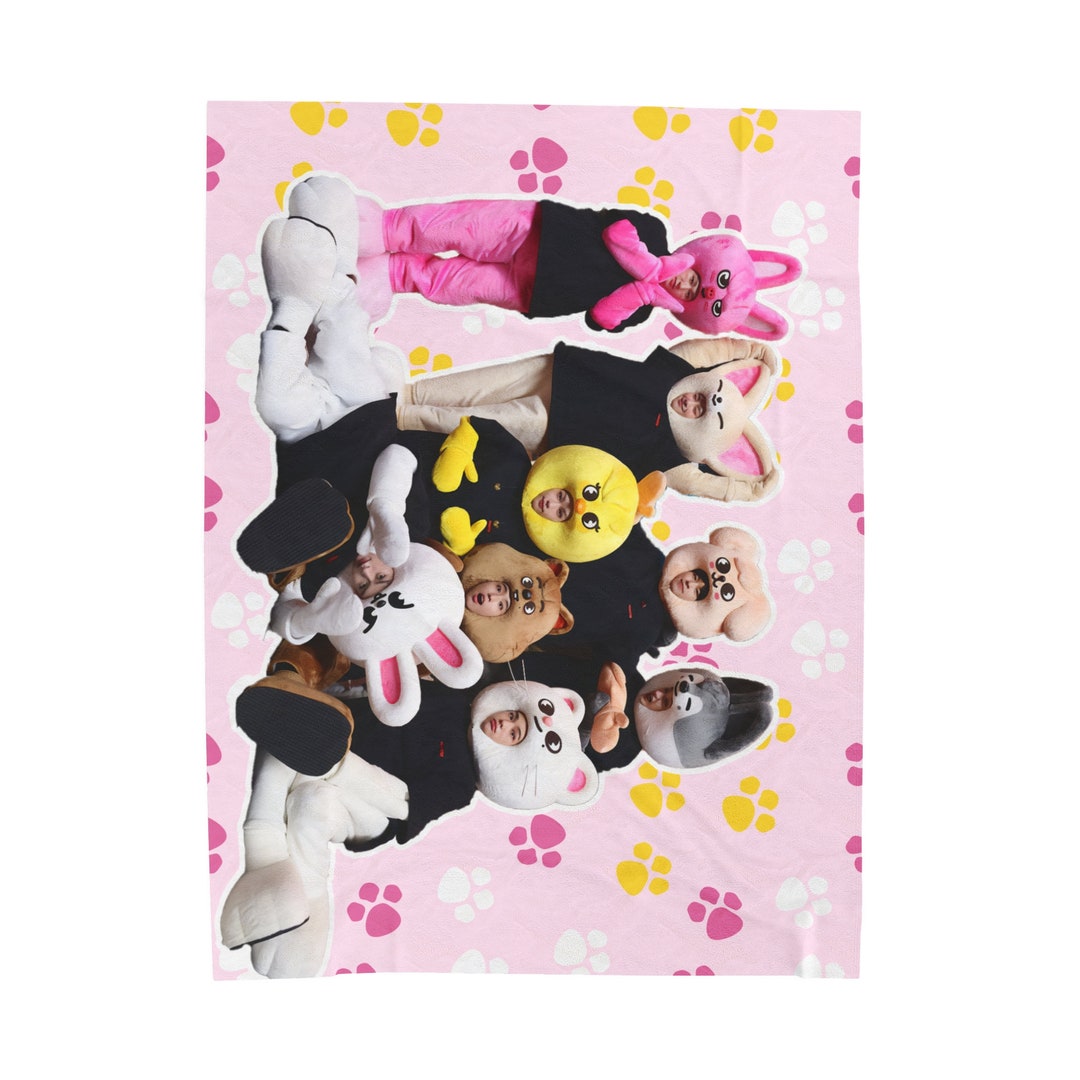 Stray Kids Skzoo Blanket, Stray Kids Members Skz Blanket, Stray Kids