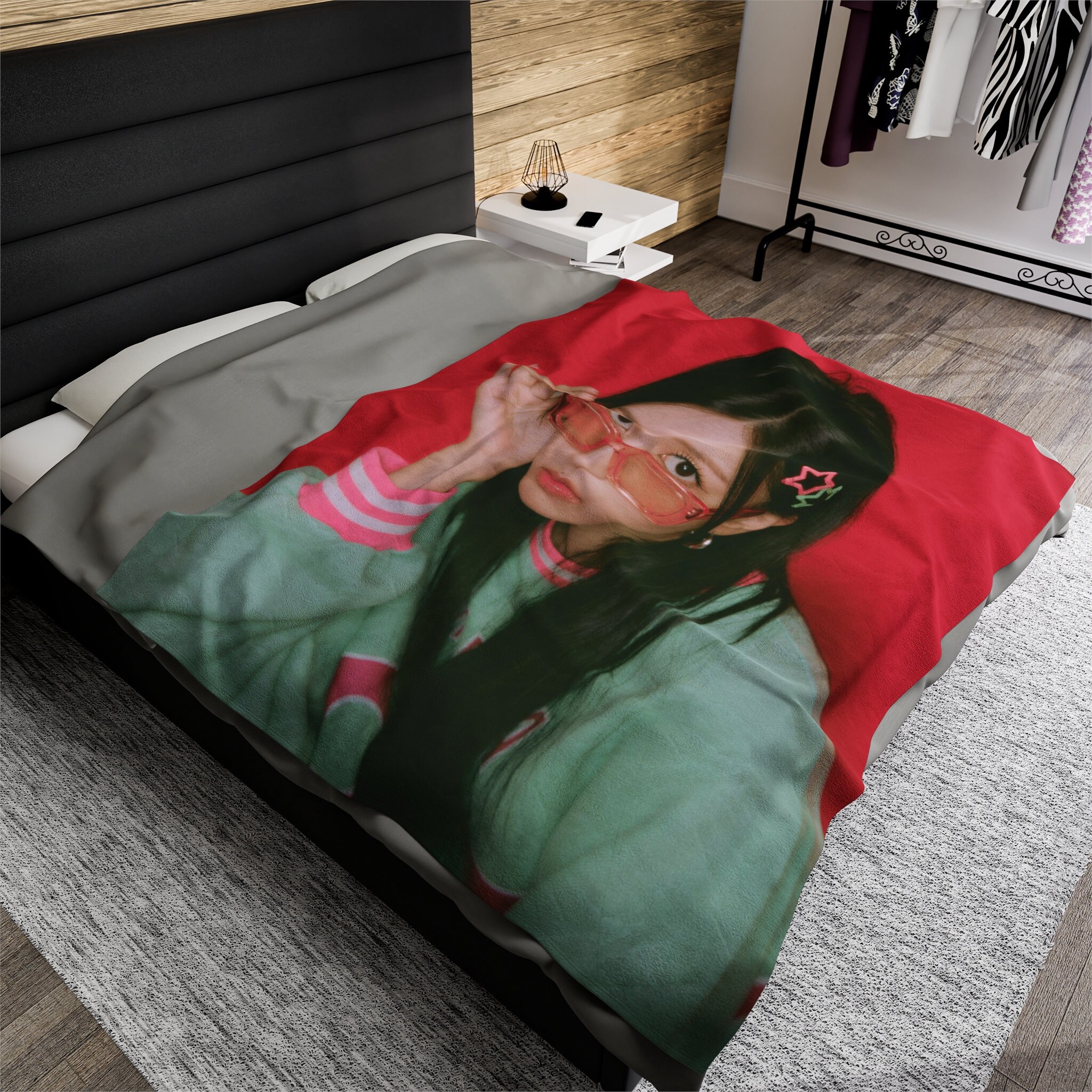 TWICE ONCE AGAIN MINA BLANKET ミナ ブランケット