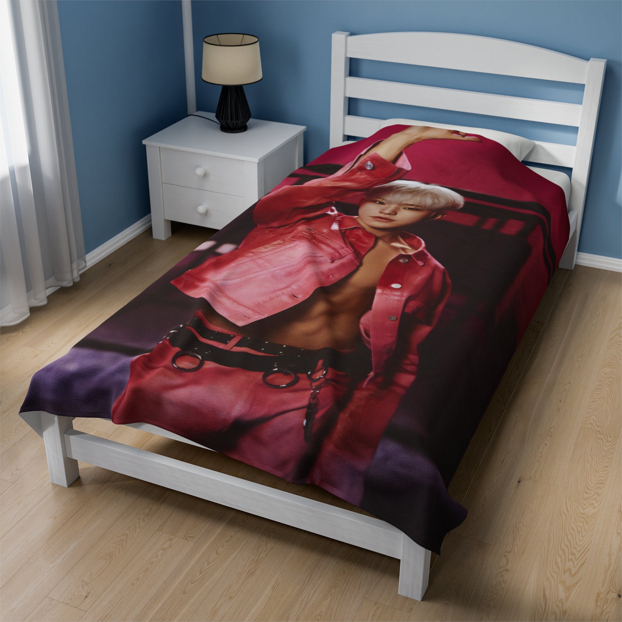 SVT Hoshi Spider Blanket, Seventeen Hoshi Kpop Merch, Gift for SVT Fan ...