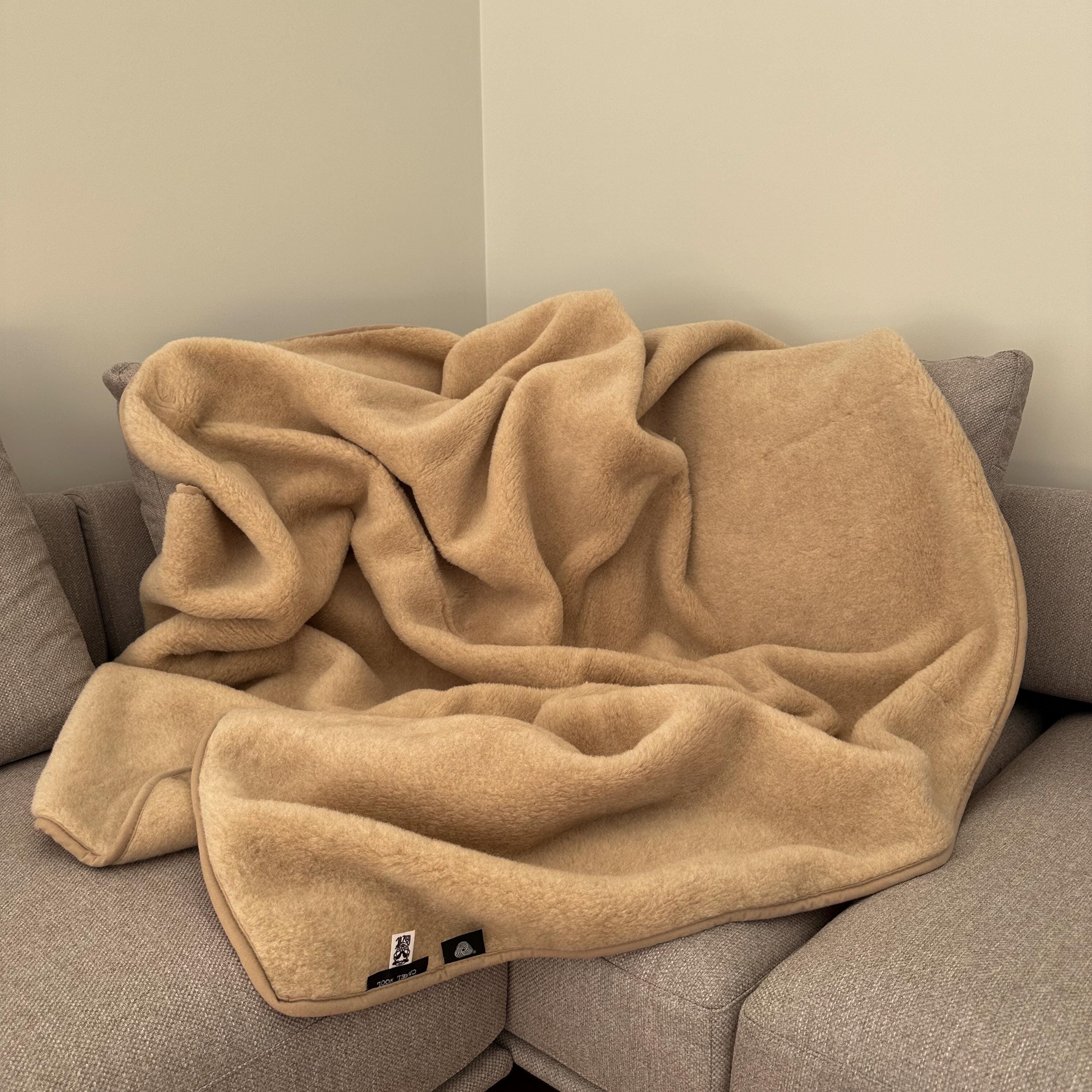 Wool Studio FLEECE BLANKET - Luxurious, Durable And Versatile - View #8