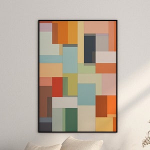 Josef Albers Poster - Homage to the Square - Abstract Bauhaus Art as Josef Albers Print - Albers Paintings - German Wall Art
