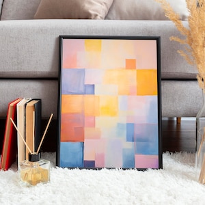 Rothko Poster - High quality abstract Rothko wall art - Modern wall decoration as Mark Rothko print - Mark Rothko art in museum quality