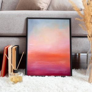 Rothko Poster - High quality abstract Rothko wall art - Modern wall decoration as Mark Rothko print - Mark Rothko art in museum quality