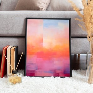 Rothko Poster - High quality abstract Rothko wall art - Modern wall decoration as Mark Rothko print - Mark Rothko art in museum quality