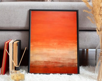 Mark Rothko Poster - Ideal as a gift - High quality production - Mark Rothko print - Modern wall decoration - Rothko reproduction