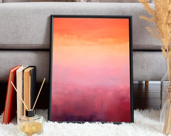 Rothko Poster - High quality abstract Rothko wall art - Modern wall decoration as Mark Rothko print - Mark Rothko art in museum quality
