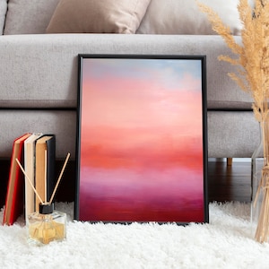 Rothko Poster - High quality abstract Rothko wall art - Modern wall decoration as Mark Rothko print - Mark Rothko art in museum quality