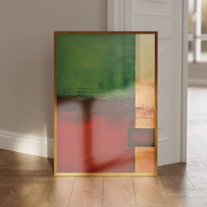 Rothko Poster - Abstrakte Rothko Wandkunst in Museumsqualität, Moderner Wanddeko als Mark Rothko Druck, Rothko Painting, Mark Rothko Art