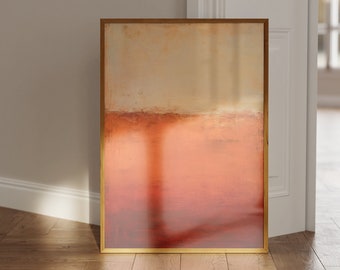 Affiche Rothko - Art mural abstrait Rothko de qualité musée, décor mural moderne comme impression Mark Rothko, peinture Rothko, art Mark Rothko