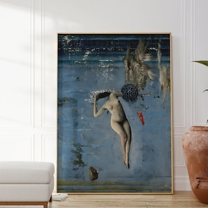 Poster di Max Ernst - Pleiadi - Poster di alta qualità come stampa di Max Ernst - Surrealismo - Fedele all'arte surrealista originale