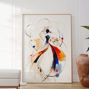 Affiche Kandinsky - Affiche de haute qualité comme impression Kandinsky - Parfait comme cadeau - Art abstrait - Wassily Kandinsky
