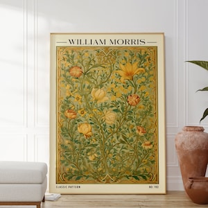 William Morris Poster - Classic Pattern Print, William Morris Print, William Morris Art, Morris wall prints, Morris Poster, Morris Artwork