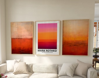 ロスコ ポスター セット - ミュージアム品質のマーク・ロスコ ポスター