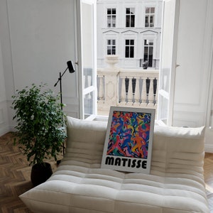 Henri Matisse Poster De Dans Hoogwaardige poster als Henri Matisse print Moderne tentoonstellingskunst in Matisse-stijl afbeelding 8